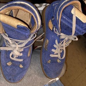 Snakeskin Maison Martin Margiela Royal Blue size37